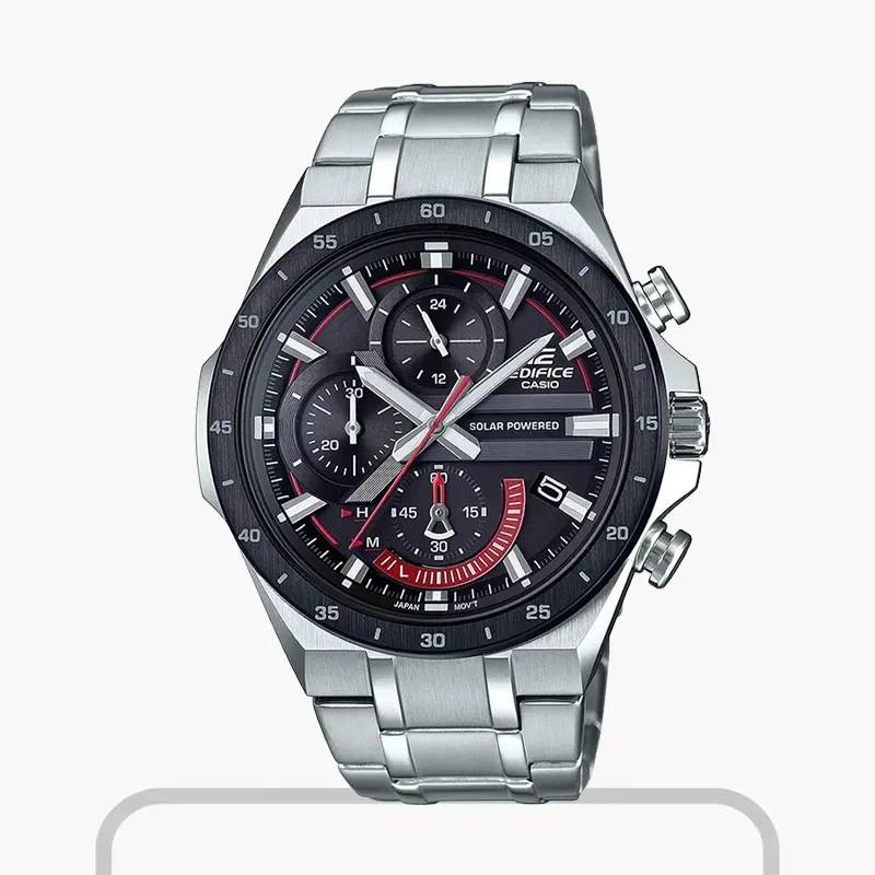Casio Edifice Solar Powered Analog Men's Watch- EQS-920DB-1AV